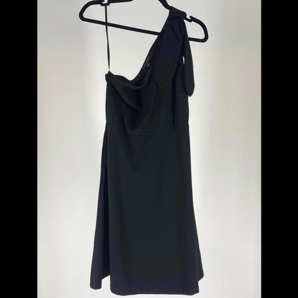 Banana Republic One-Shoulder Little Black Dress
